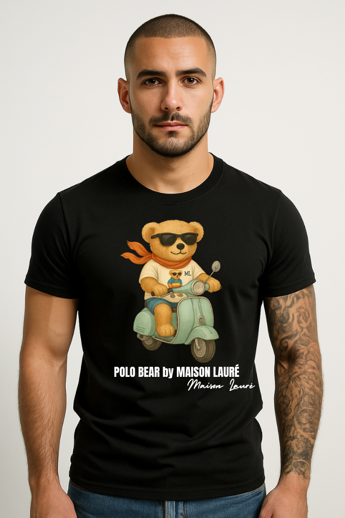 Scooter Teddy Bear - Men's Edition