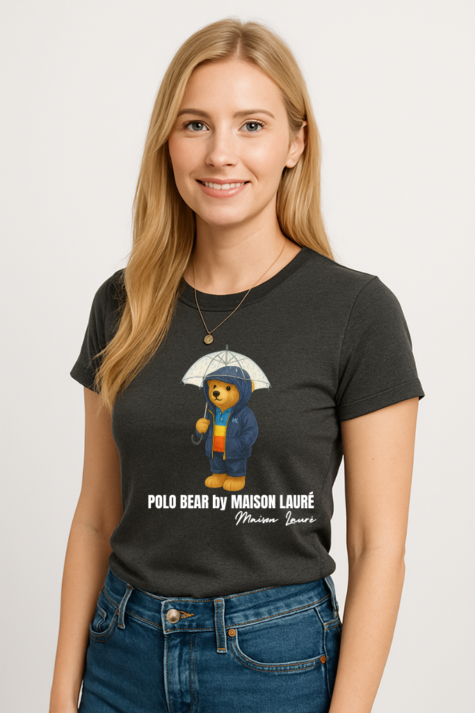 Umbrella Teddy Bear T-Shirt – Women's Edition