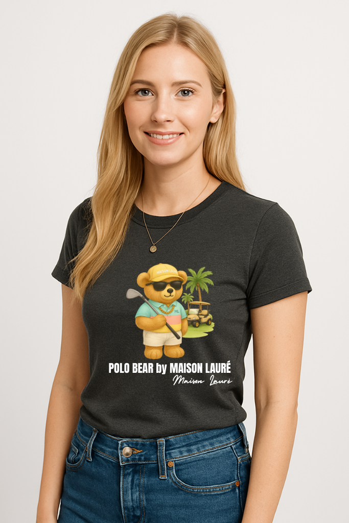 Golf Teddy Bear T-Shirt – Women's Edition