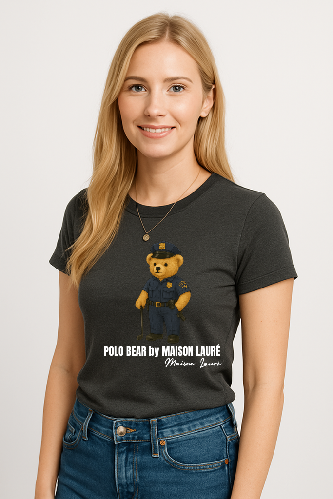 Police Teddy Bear T-Shirt – Women's Edition