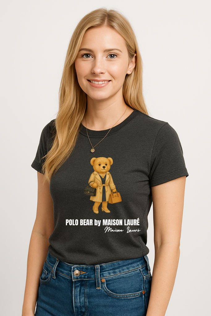 Shopping Teddy Bear T-Shirt – Women's Edition