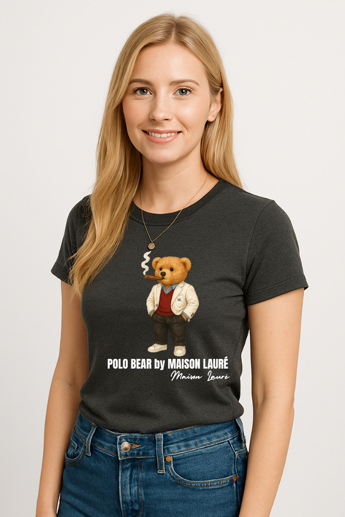 Smoker Teddy Bear T-Shirt – Women's Edition
