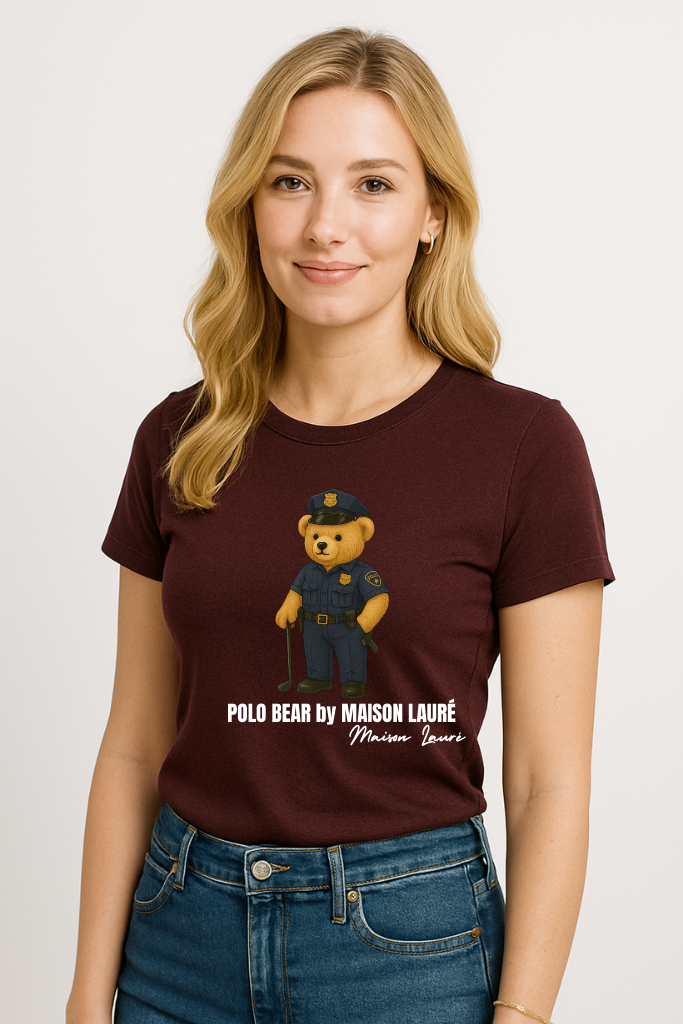 Police Teddy Bear T-Shirt – Women's Edition