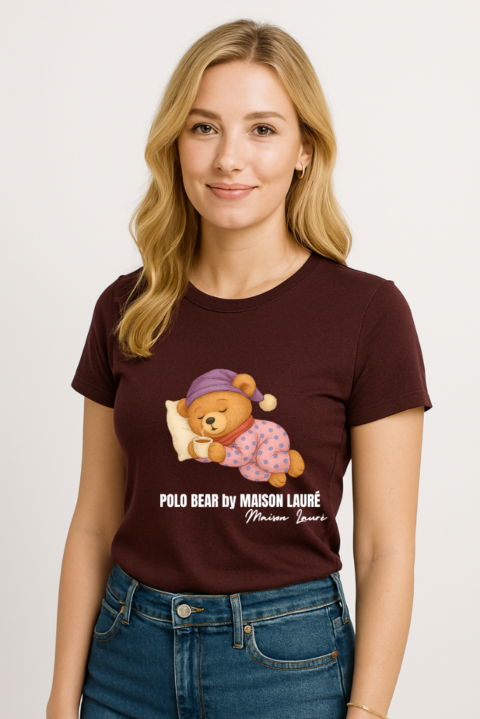 Sleeping Teddy Bear T-Shirt – Women's Edition