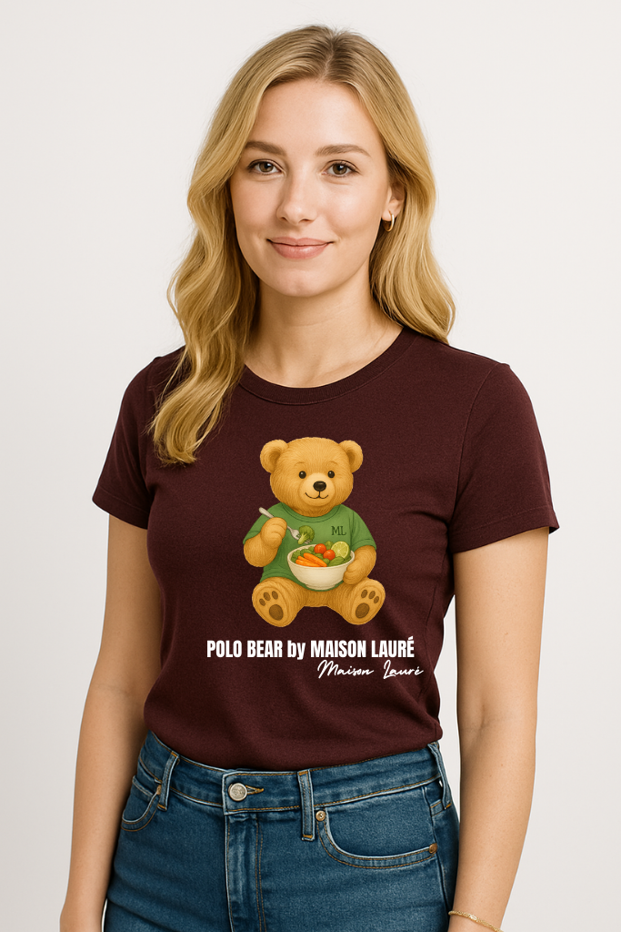 Eating Teddy Bear T-Shirt – Women's Edition