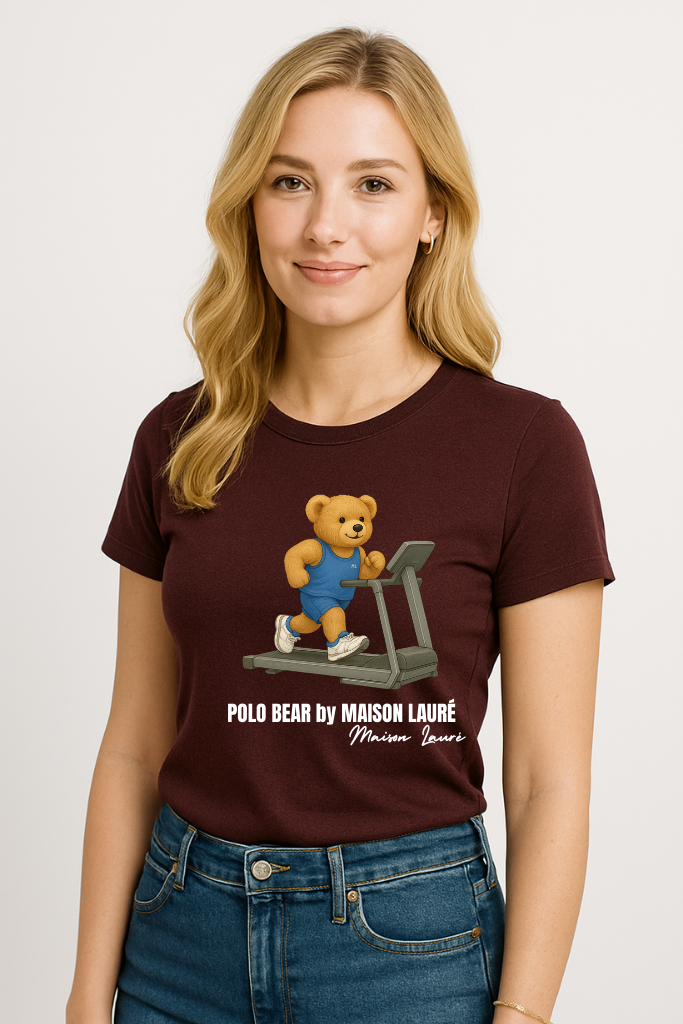 Gym Teddy Bear T-Shirt – Women's Edition