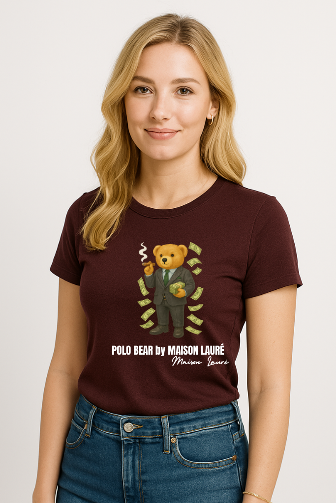 Money Teddy Bear T-Shirt – Women's Edition