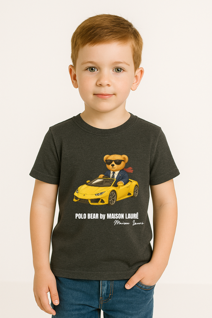 Cute Sports Car Teddy - Boys Edition