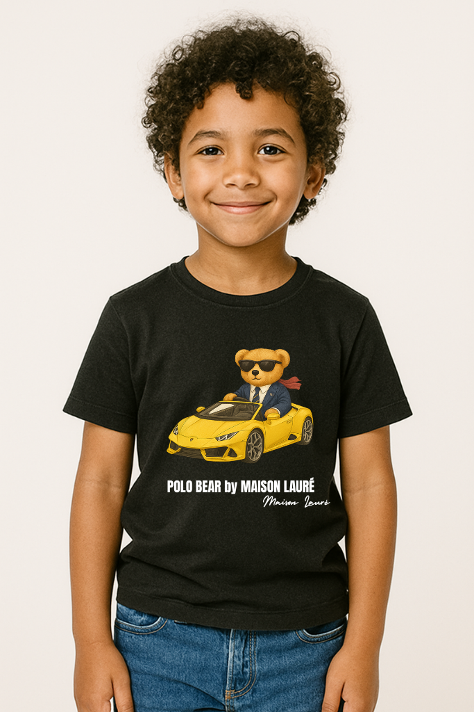 Cute Sports Car Teddy - Boys Edition