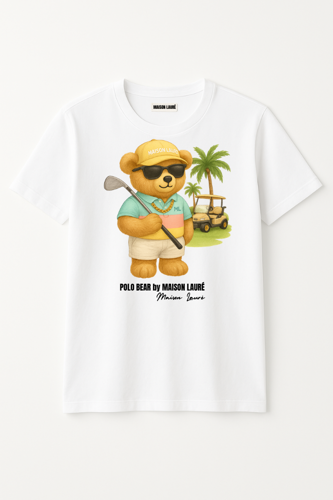 Golf Teddy Bear T-Shirt – Women's Edition