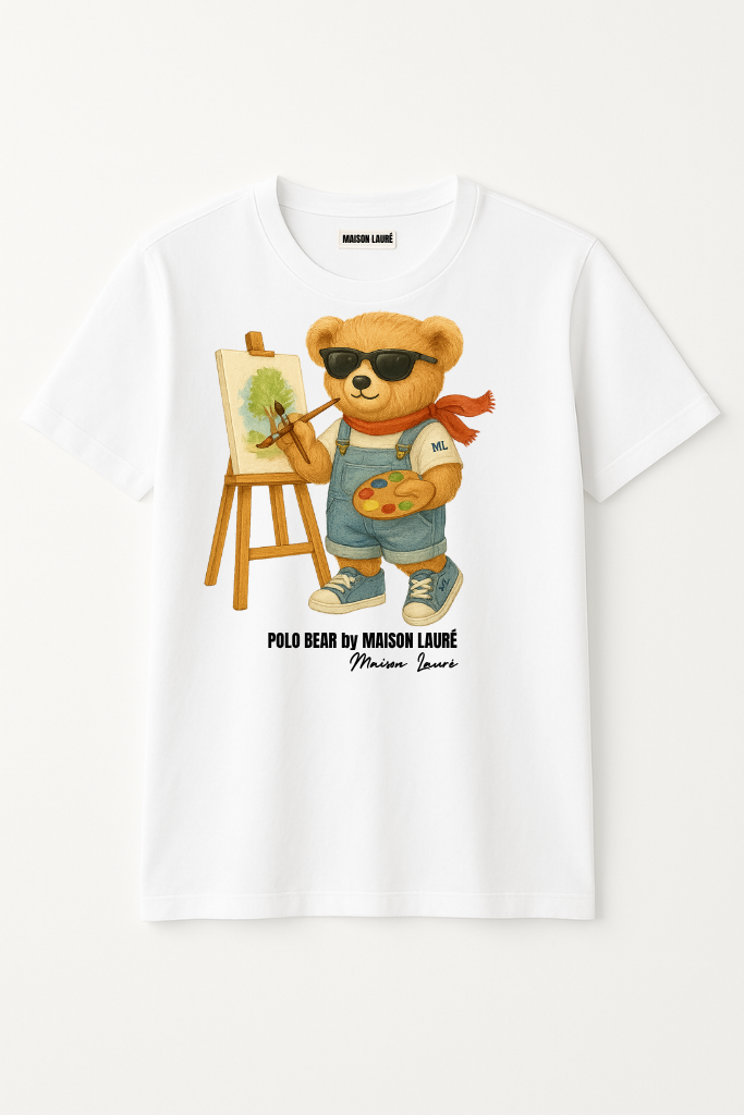 Painting Teddy  Bear- Girls Edition