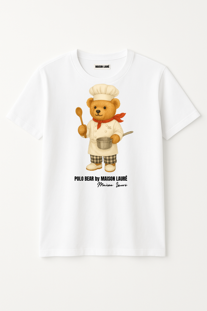 Cooking Teddy Bear T-Shirt – Women's Edition