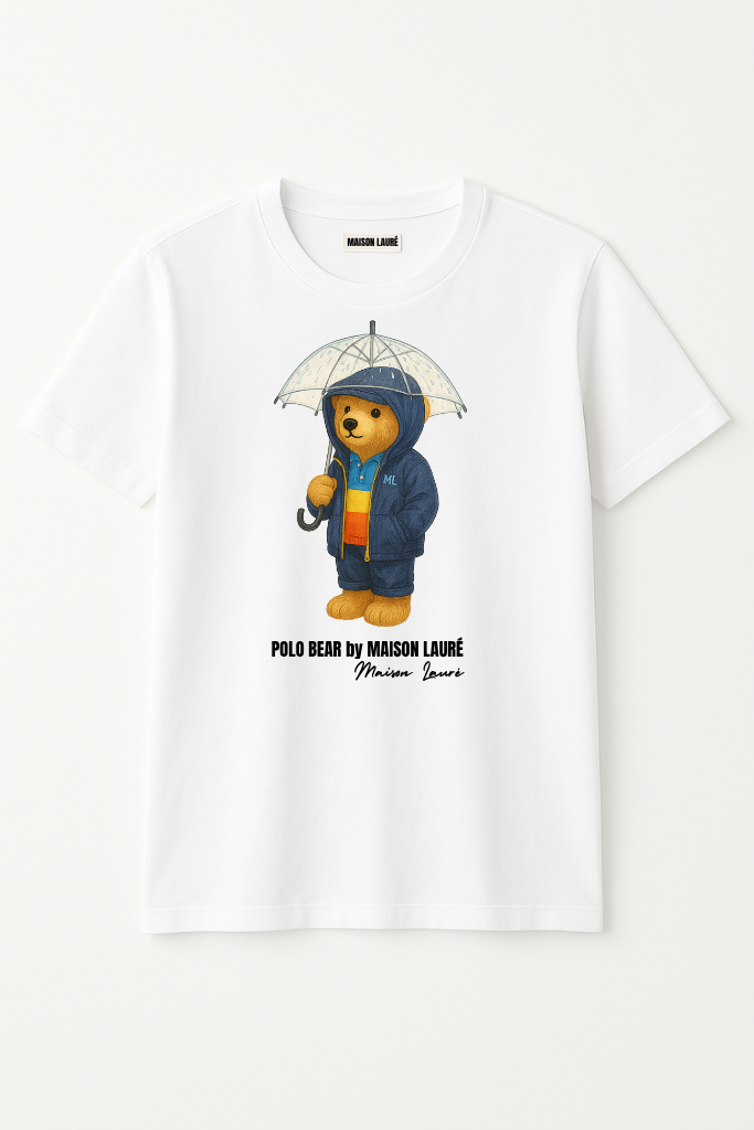 Umbrella Teddy Bear T-Shirt – Women's Edition