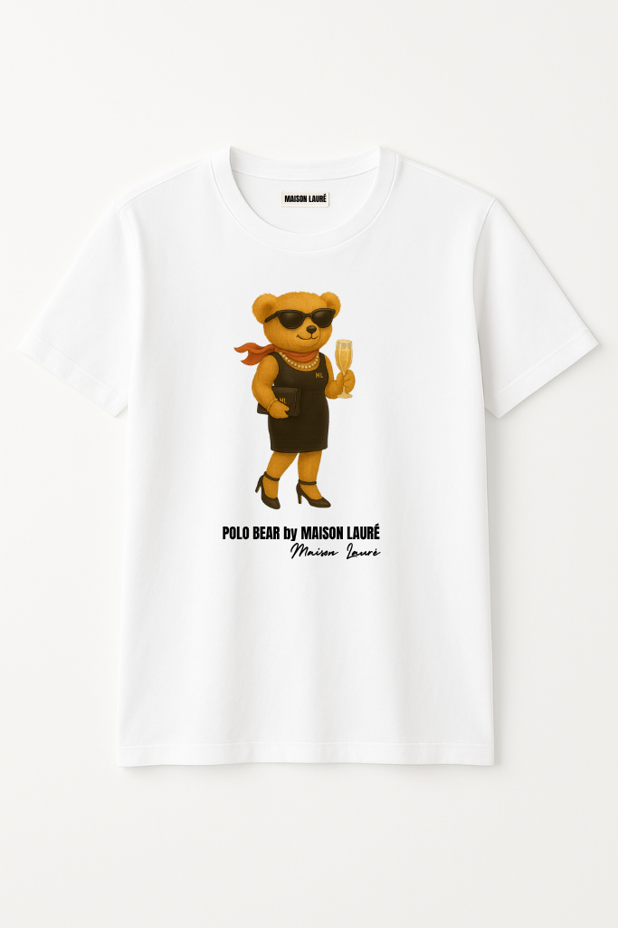 Party Dress Teddy Bear T-Shirt – Women's Edition