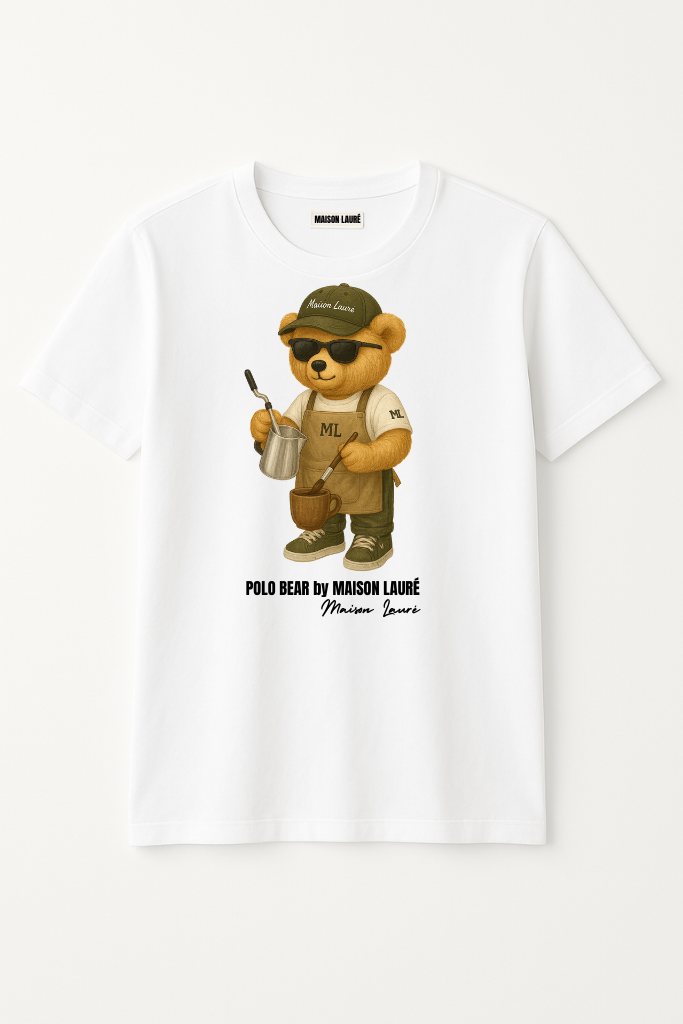 Coffee Caffeine Teddy Bear T-Shirt – Women's Edition