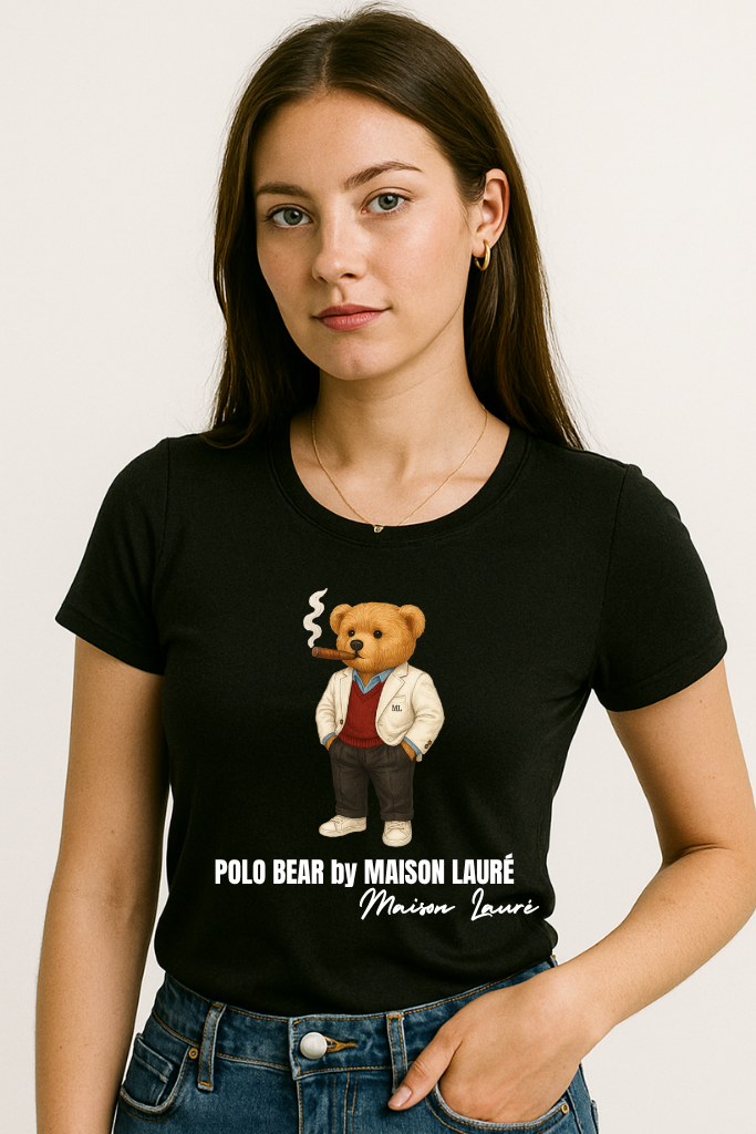 Smoker Teddy Bear T-Shirt – Women's Edition