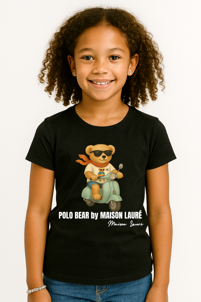 Scooter Teddy  Bear- Girls Edition