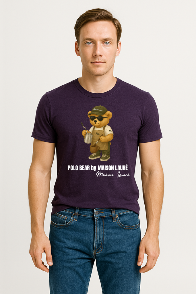 Coffee Cafeine Teddy Bear - Men's Edition