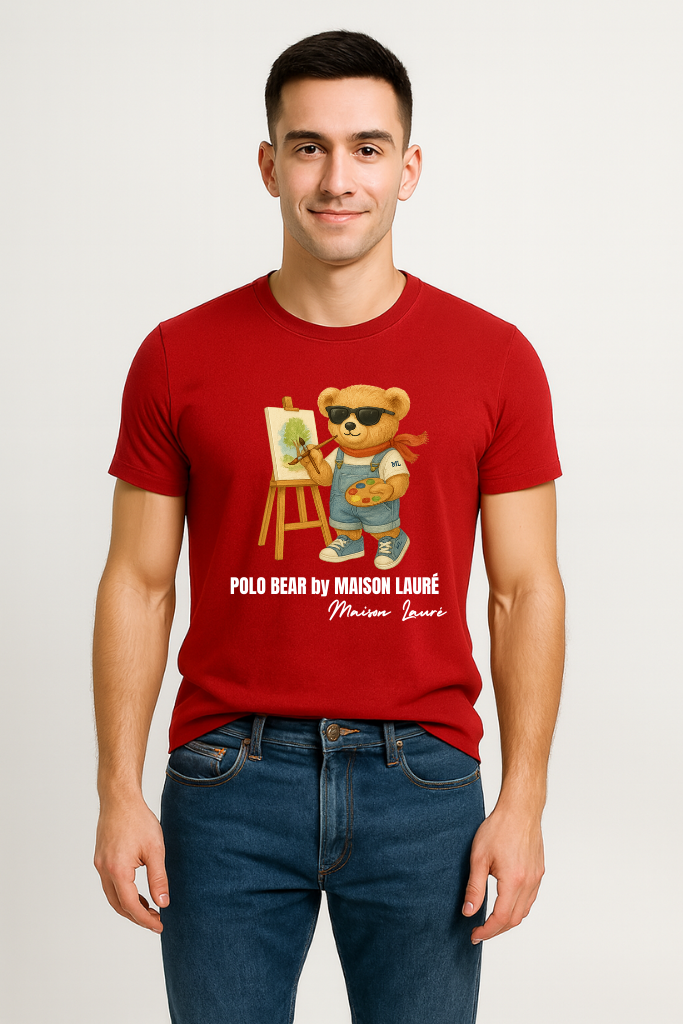 Painting Teddy Bear - Men's Edition