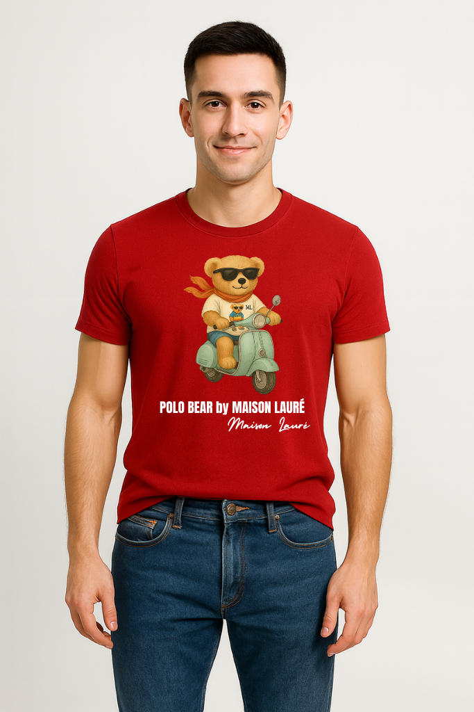 Scooter Teddy Bear - Men's Edition