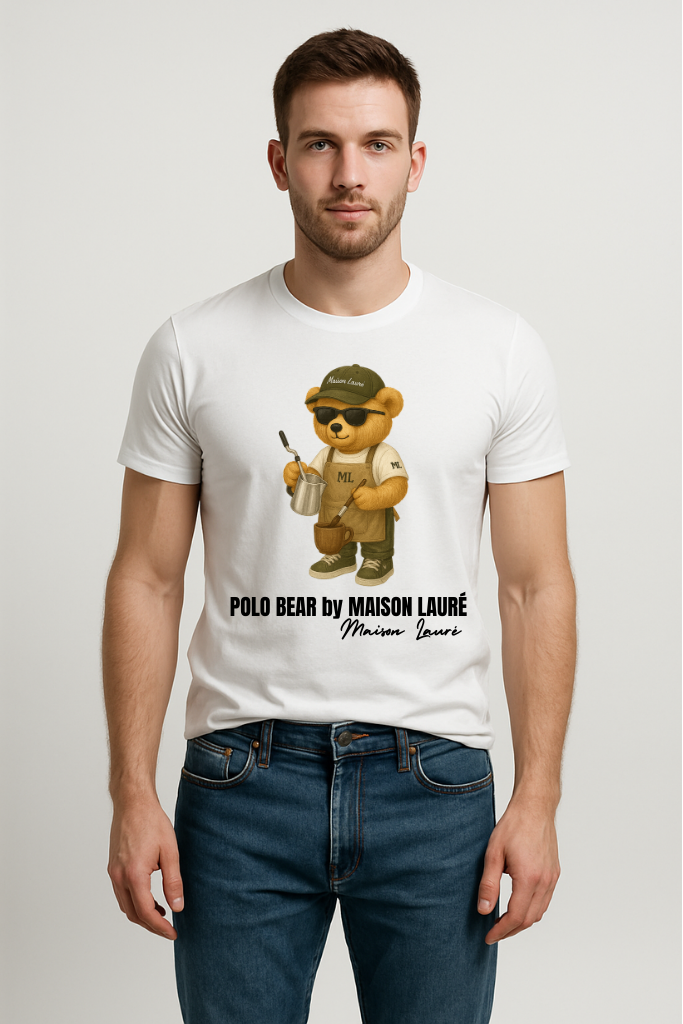 Coffee Cafeine Teddy Bear - Men's Edition