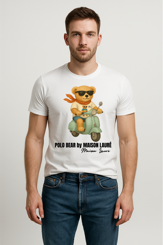 Scooter Teddy Bear - Men's Edition