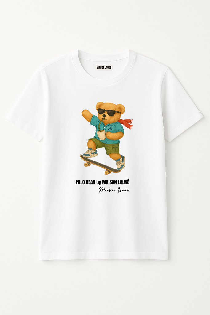 Skater Teddy  Bear- Girls Edition