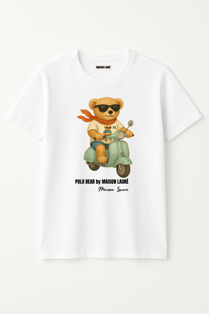 Scooter Teddy  Bear- Girls Edition